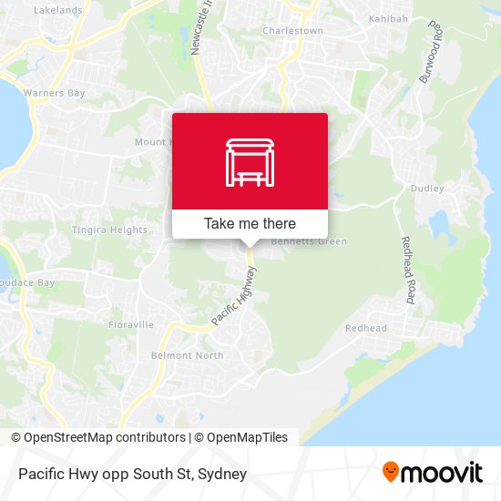 Pacific Hwy opp South St map