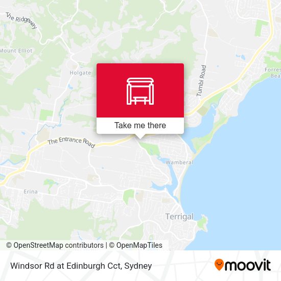 Windsor Rd at Edinburgh Cct map