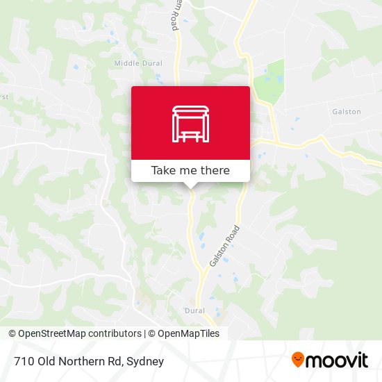 710 Old Northern Rd map