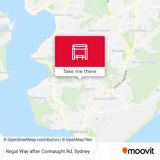 Regal Way after Connaught Rd map