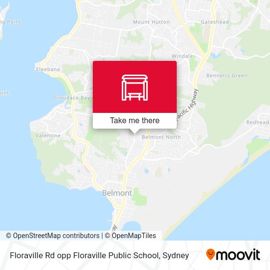Floraville Rd opp Floraville Public School map