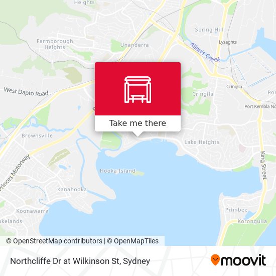 Northcliffe Dr at Wilkinson St map