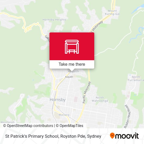 St Patrick's Primary School, Royston Pde map