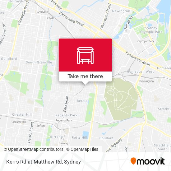 Kerrs Rd at Matthew Rd map