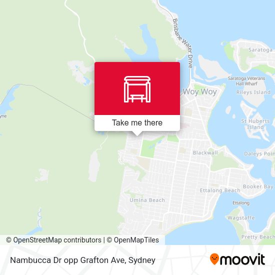 Nambucca Dr opp Grafton Ave map