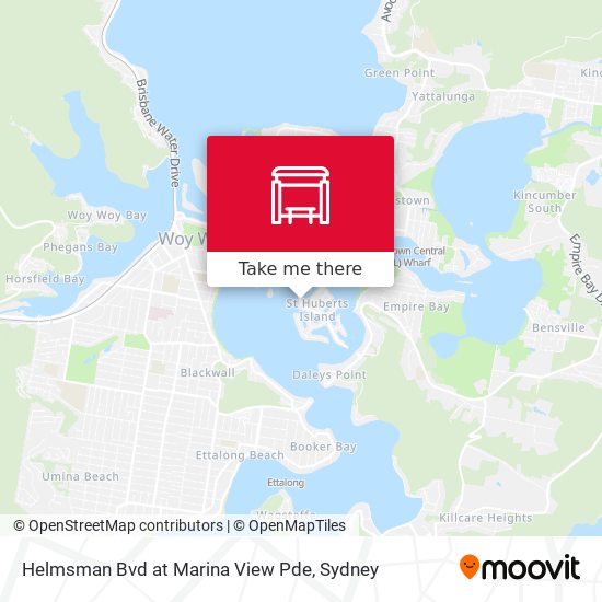 Helmsman Bvd at Marina View Pde map