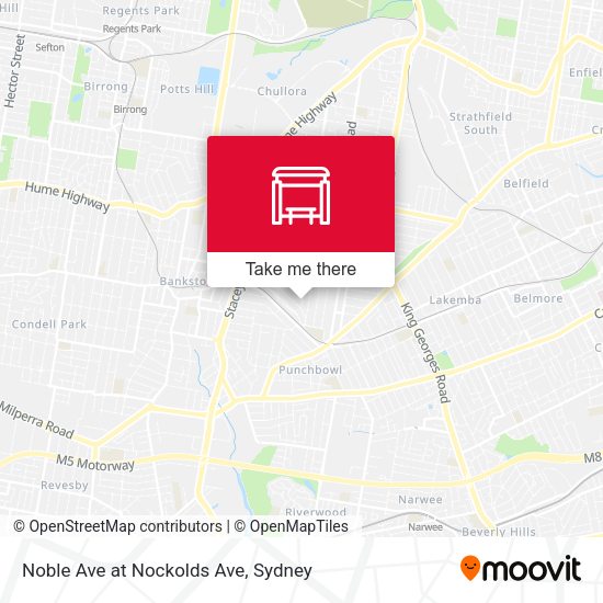 Noble Ave at Nockolds Ave map