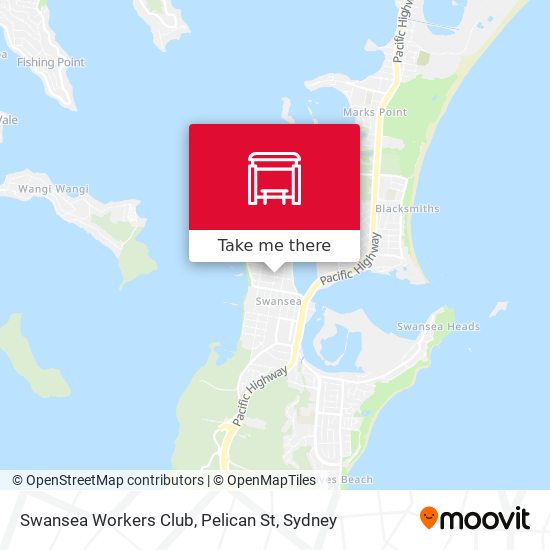 Swansea Workers Club, Pelican St map