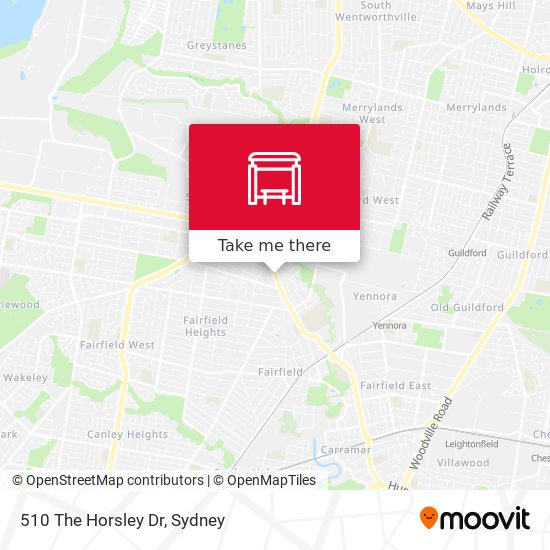 510 The Horsley Dr map