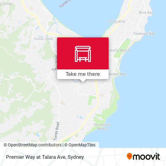 Premier Way at Talara Ave map