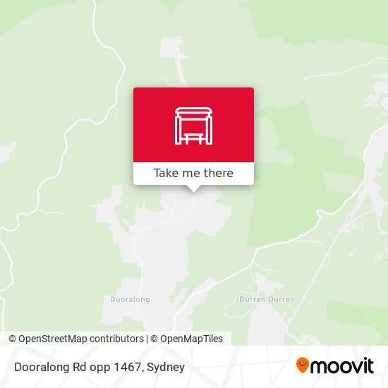 Dooralong Rd opp 1467 map