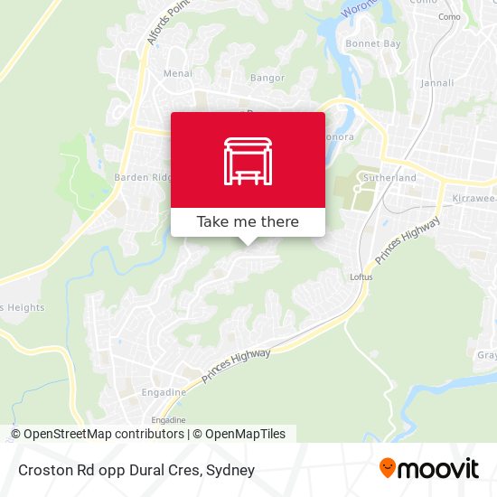 Croston Rd opp Dural Cres map