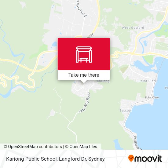 Kariong Public School, Langford Dr map