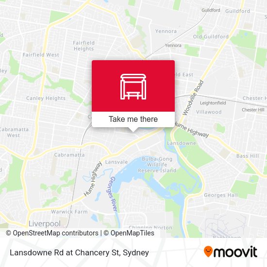 Lansdowne Rd at Chancery St map