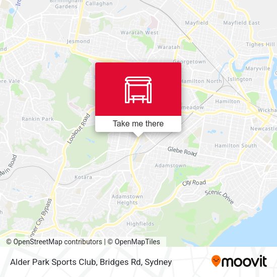 Alder Park Sports Club, Bridges Rd map