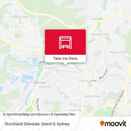 Stockland Glendale, Stand D map