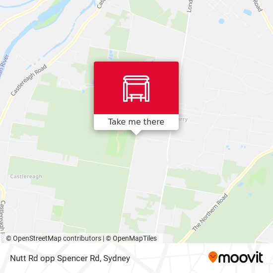 Nutt Rd opp Spencer Rd map