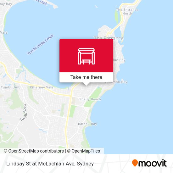 Lindsay St at McLachlan Ave map