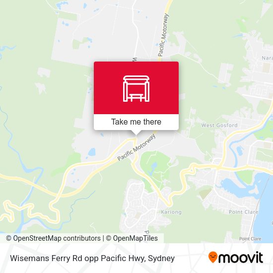 Wisemans Ferry Rd opp Pacific Hwy map