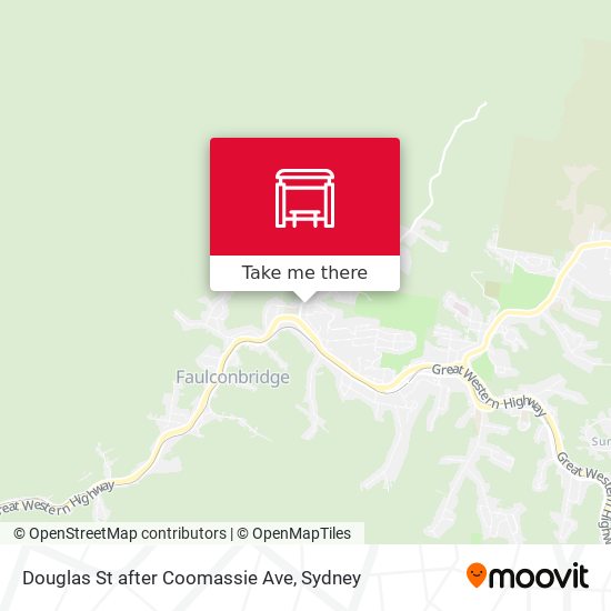 Douglas St after Coomassie Ave map