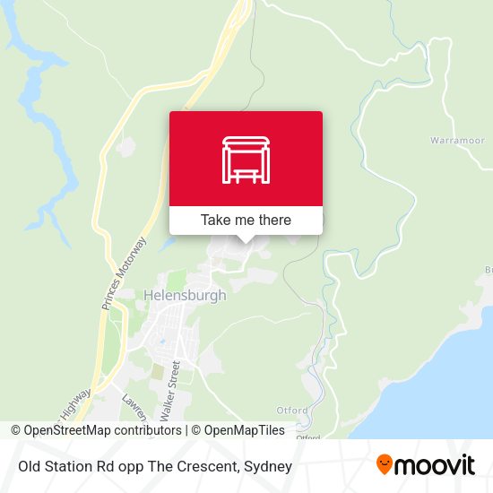 Old Station Rd opp The Crescent map