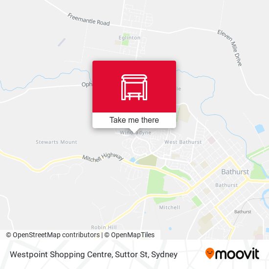 Westpoint Shopping Centre, Suttor St map