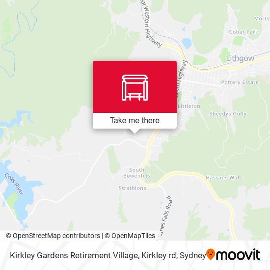 Kirkley Gardens Retirement Village, Kirkley rd map