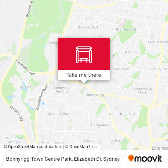 Bonnyrigg Town Centre Park, Elizabeth Dr map