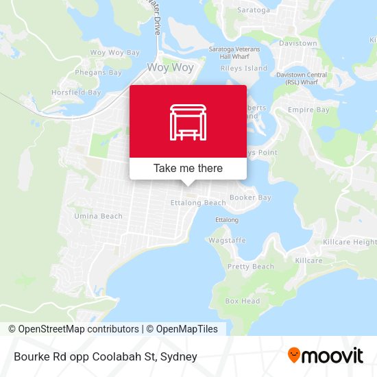 Bourke Rd opp Coolabah St map