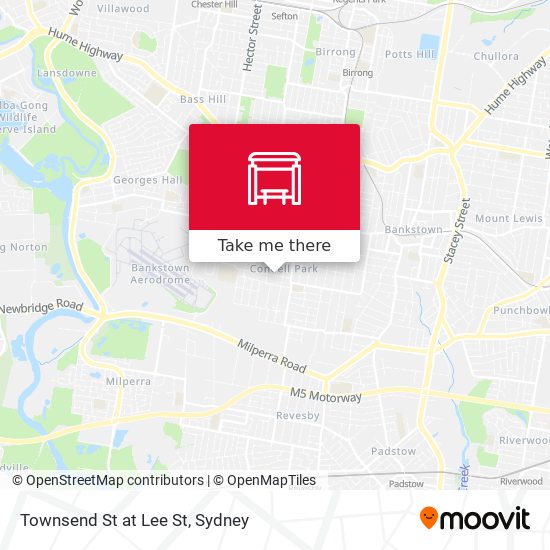 Townsend St at Lee St map