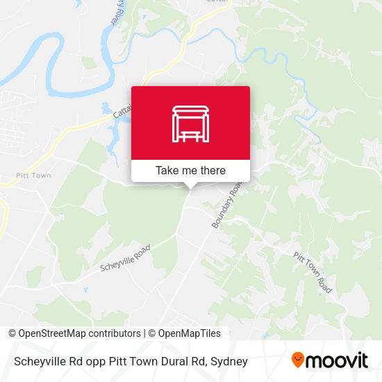 Scheyville Rd opp Pitt Town Dural Rd map