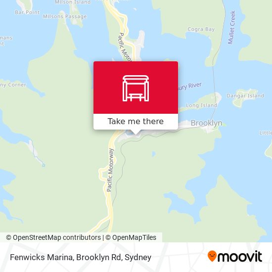 Fenwicks Marina, Brooklyn Rd map