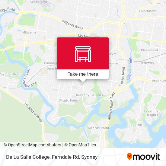 De La Salle College, Ferndale Rd map