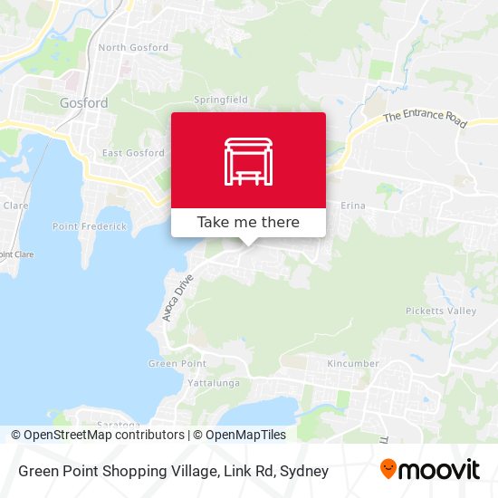 Green Point Shopping Village, Link Rd map