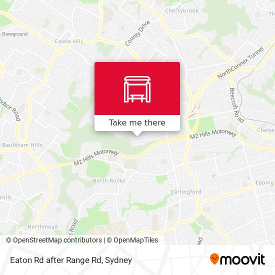 Eaton Rd after Range Rd map