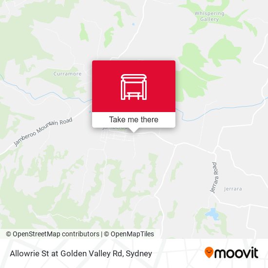 Allowrie St at Golden Valley Rd map