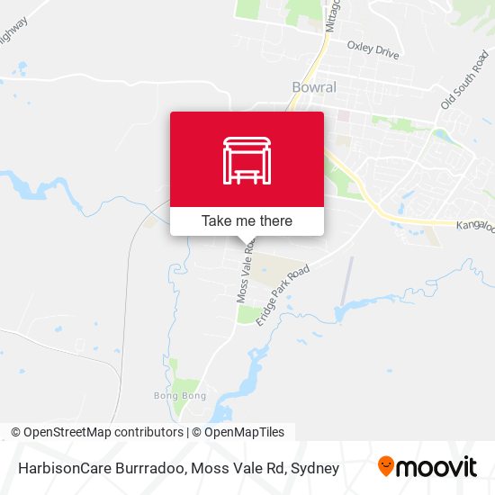 HarbisonCare Burrradoo, Moss Vale Rd map