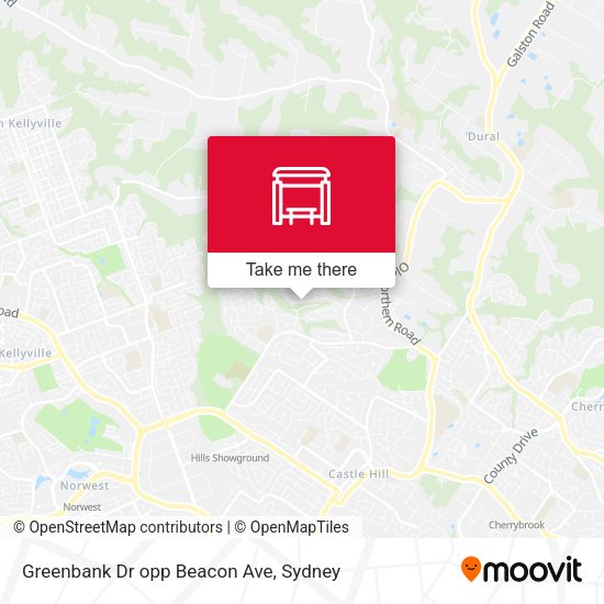 Greenbank Dr opp Beacon Ave map