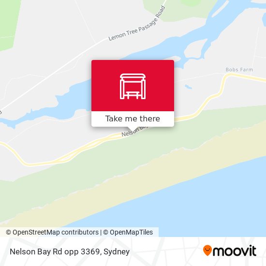 Nelson Bay Rd opp 3369 map