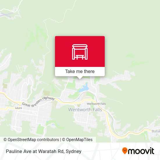 Pauline Ave at Waratah Rd map