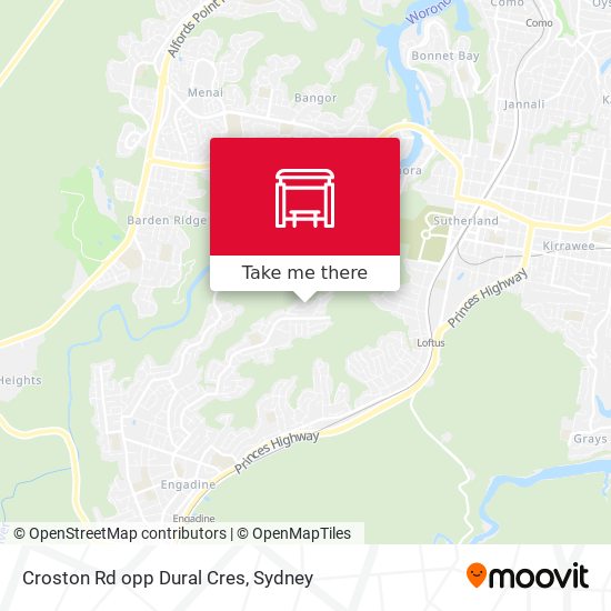 Croston Rd opp Dural Cres map