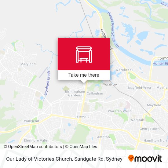 Our Lady of Victories Church, Sandgate Rd map