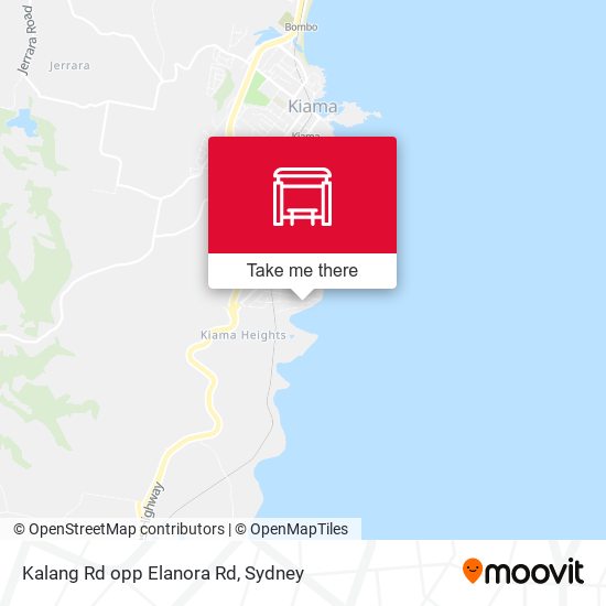 Kalang Rd opp Elanora Rd map