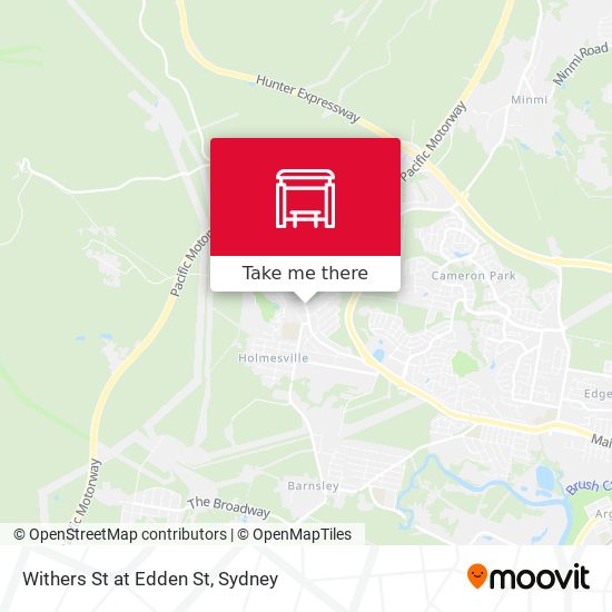 Withers St at Edden St map