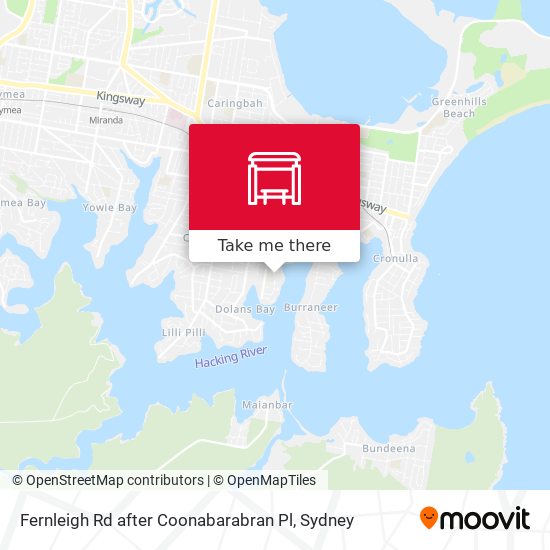 Fernleigh Rd after Coonabarabran Pl map