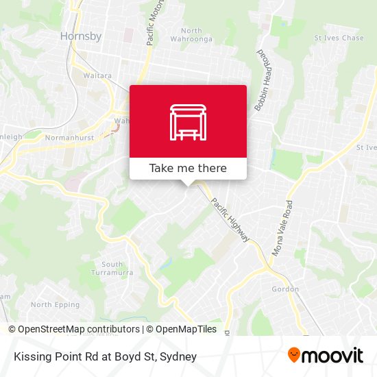 Kissing Point Rd at Boyd St map