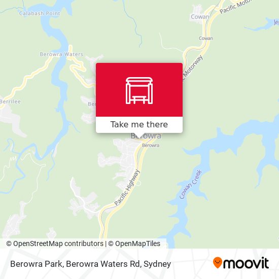 Berowra Park, Berowra Waters Rd map