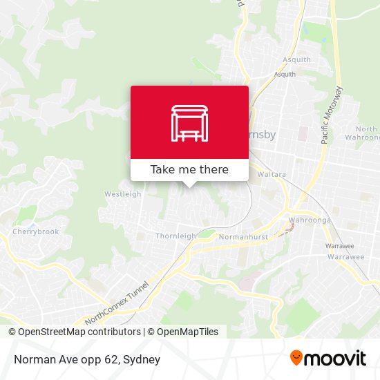 Norman Ave opp 62 map