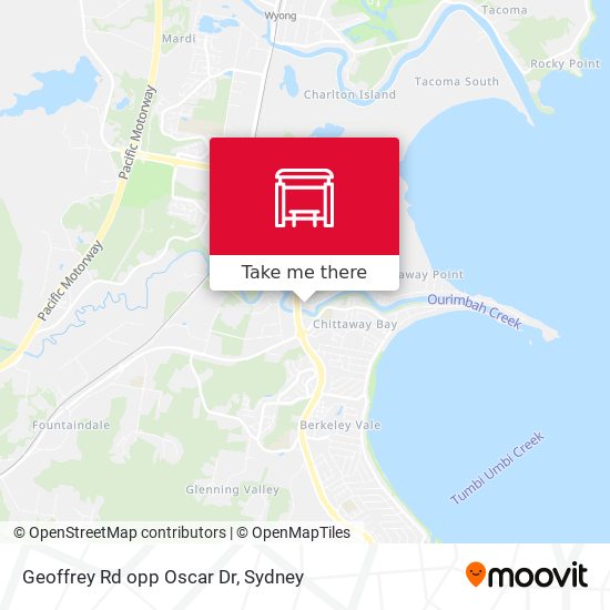 Geoffrey Rd opp Oscar Dr map