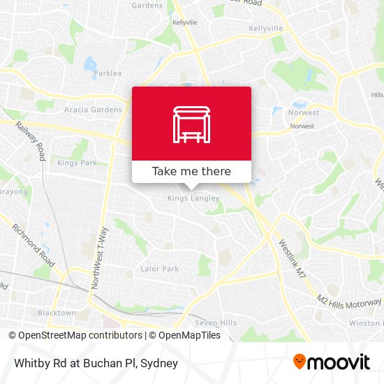 Whitby Rd at Buchan Pl map